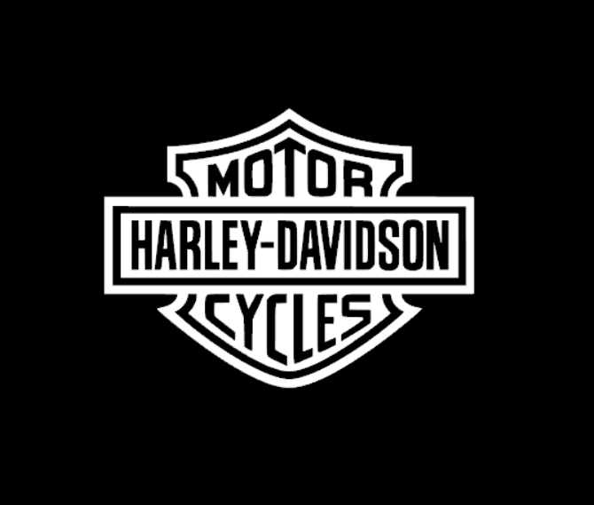 Harley Davidson Vinyl Decal Sticker - Rear Window, laptop