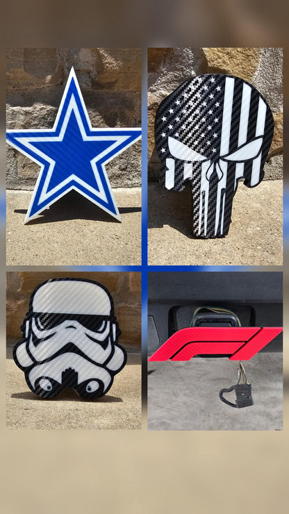 Custom Trailer Hitch Cover