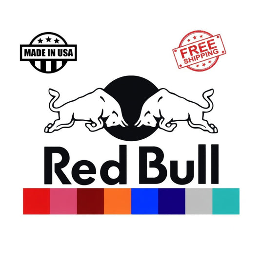 Red Bull Vinyl Decal - Sticker