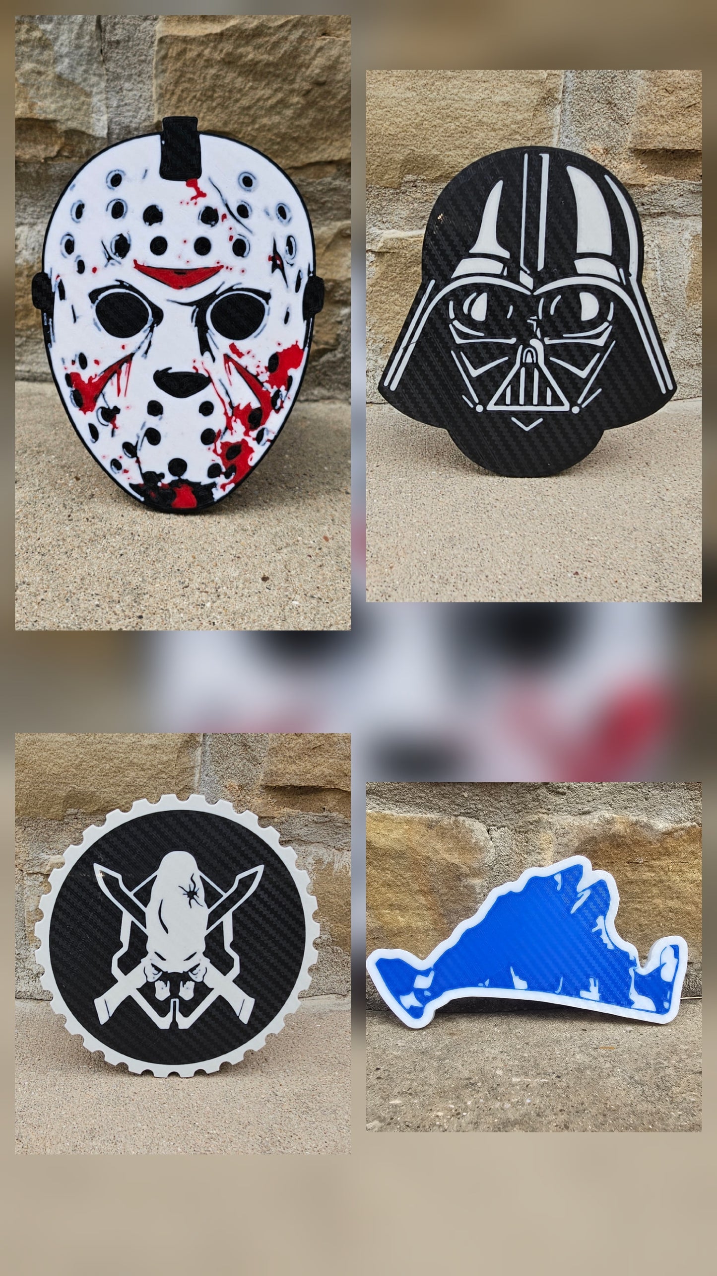 Custom Trailer Hitch Cover